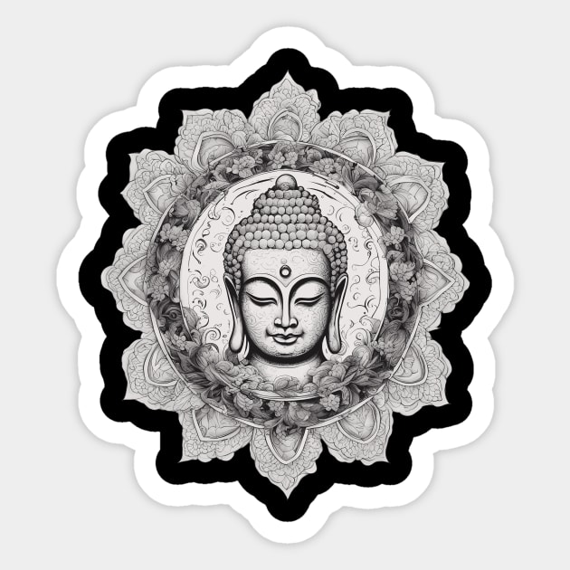 Zen Buddhism Sticker by animegirlnft